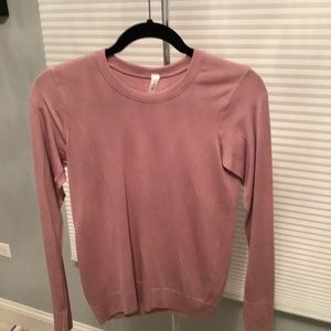 Lululemon swiftly tech long sleeve rose size 4